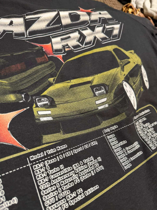 RX7 Magazine Tee