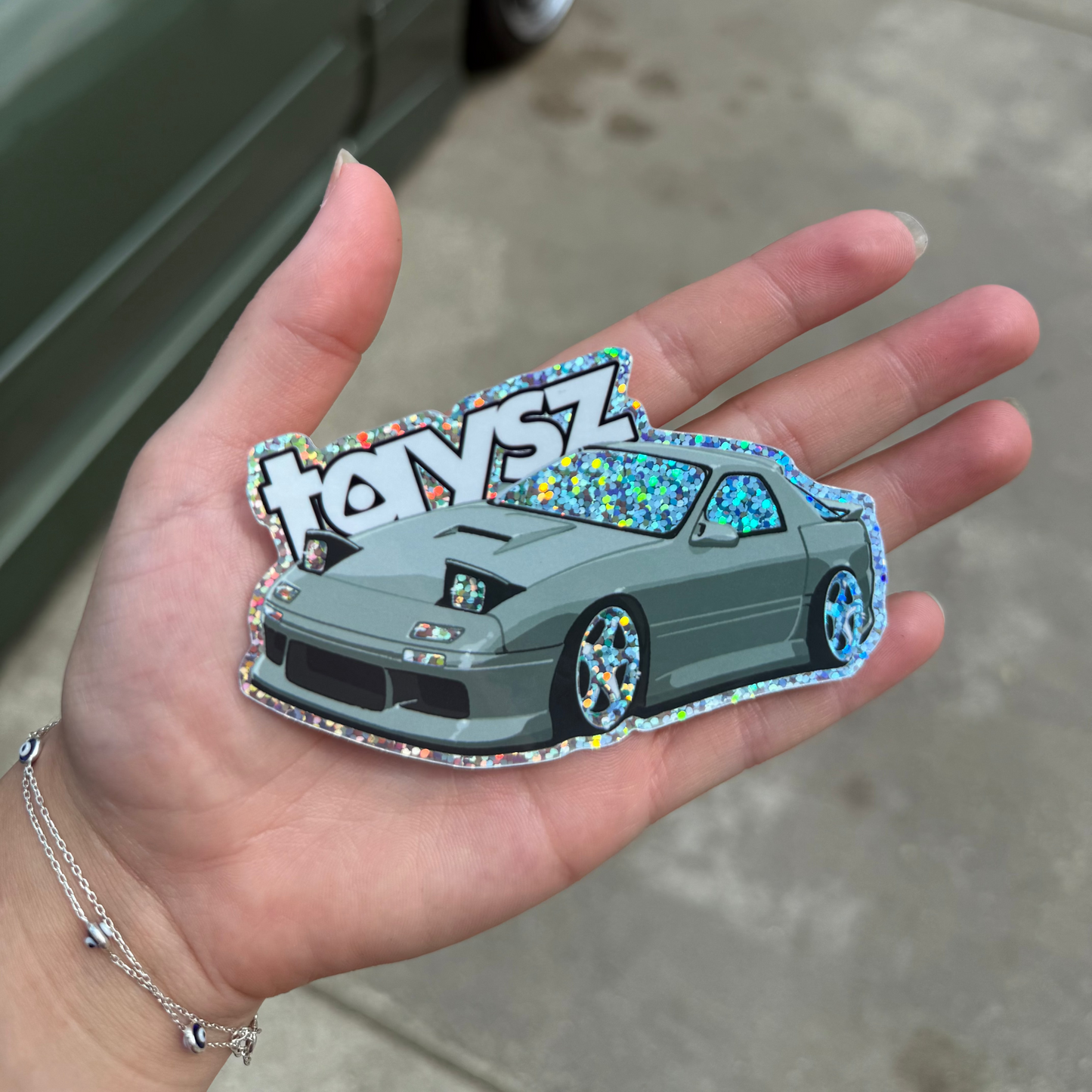 Taysz FC Glitter Sticker