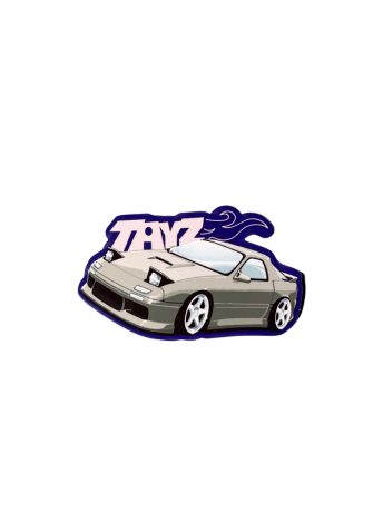 RX7 FC Stickers