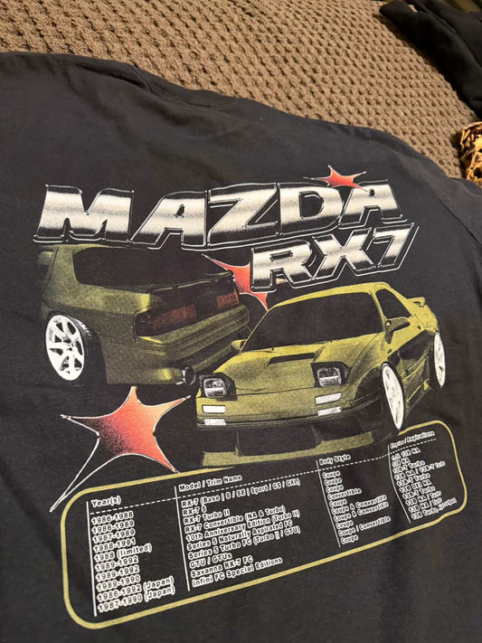 RX7 Magazine Tee