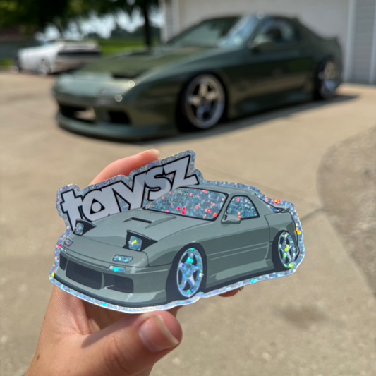 Taysz FC Glitter Sticker