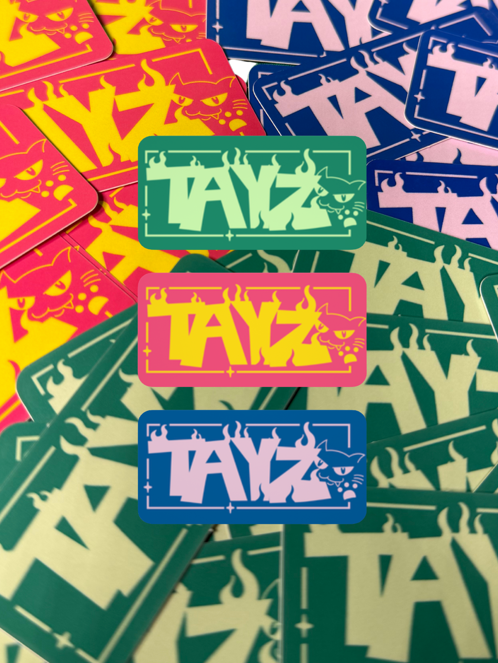 TAYZ Large Stickers
